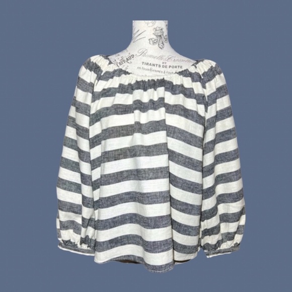 Who What Wear Boxy Top With Oversized Sleeves - Picture 1 of 11